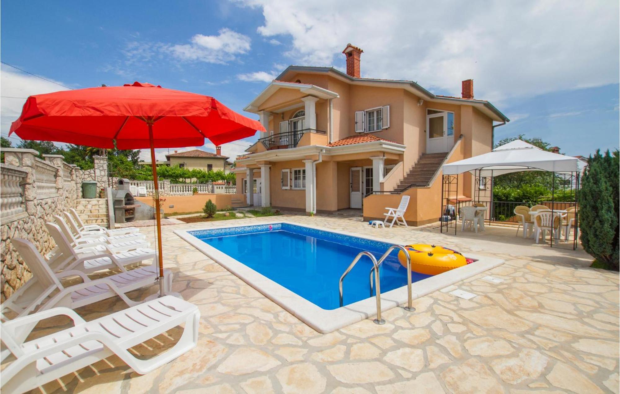 Gorgeous Home In Labin With Outdoor Swimming Pool Exteriér fotografie