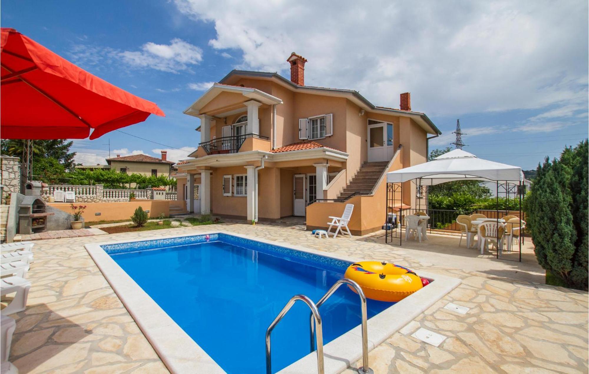 Gorgeous Home In Labin With Outdoor Swimming Pool Exteriér fotografie